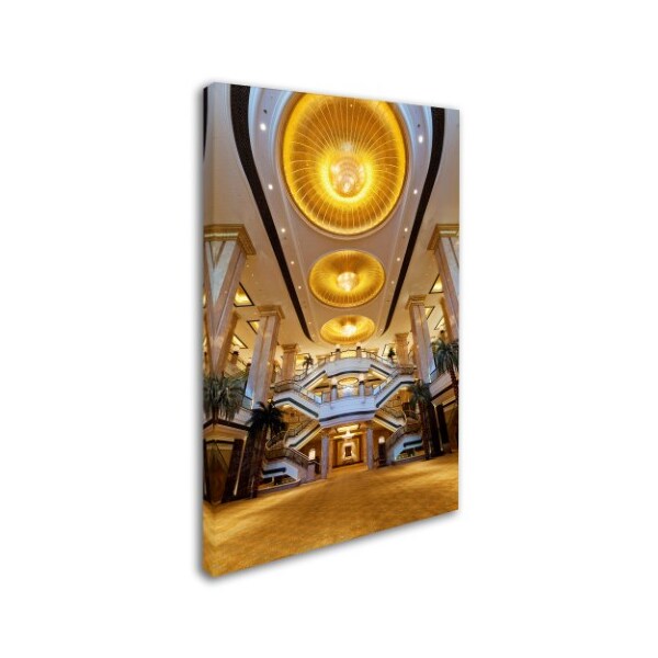 Robert Harding Picture Library 'Gold Ceiling' Canvas Art,12x19